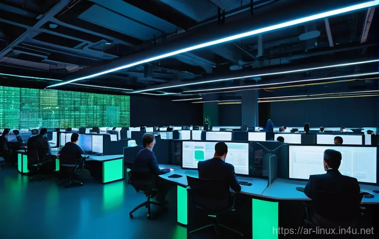 리눅스 실무에서 사용되는 최신 기술 트렌드 - Prompt 1: Modern Tech Hub Powered by Linux**