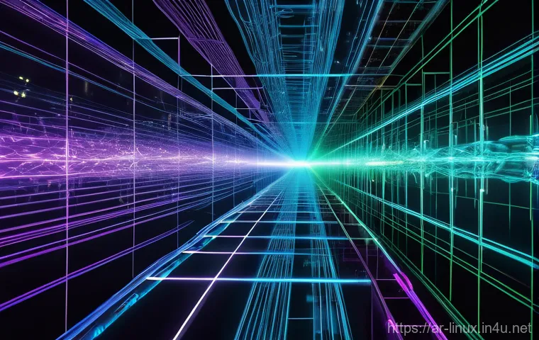 리눅스 실무에서 자주 사용하는 네트워크 설정 방법 - **Prompt:** A focused, professional network engineer (gender-neutral, wearing smart casual attire li...